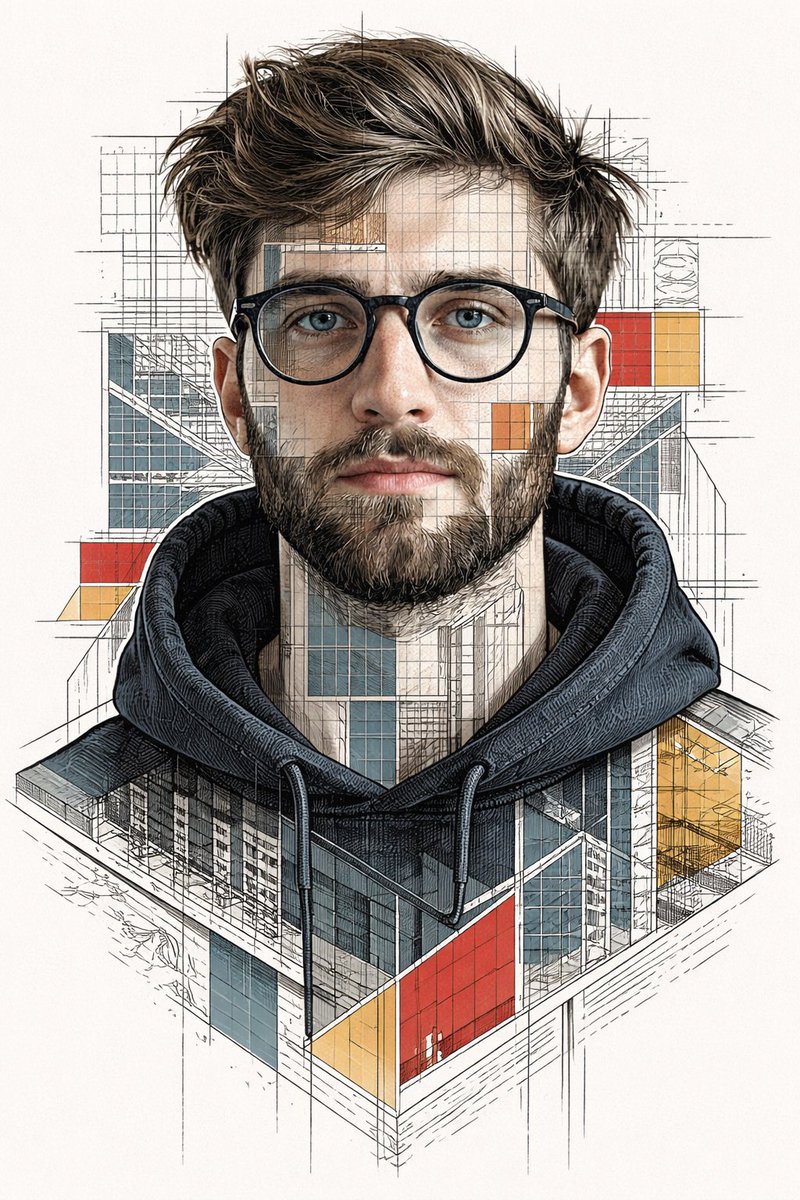 Cross-hatching AI 图像提示词
