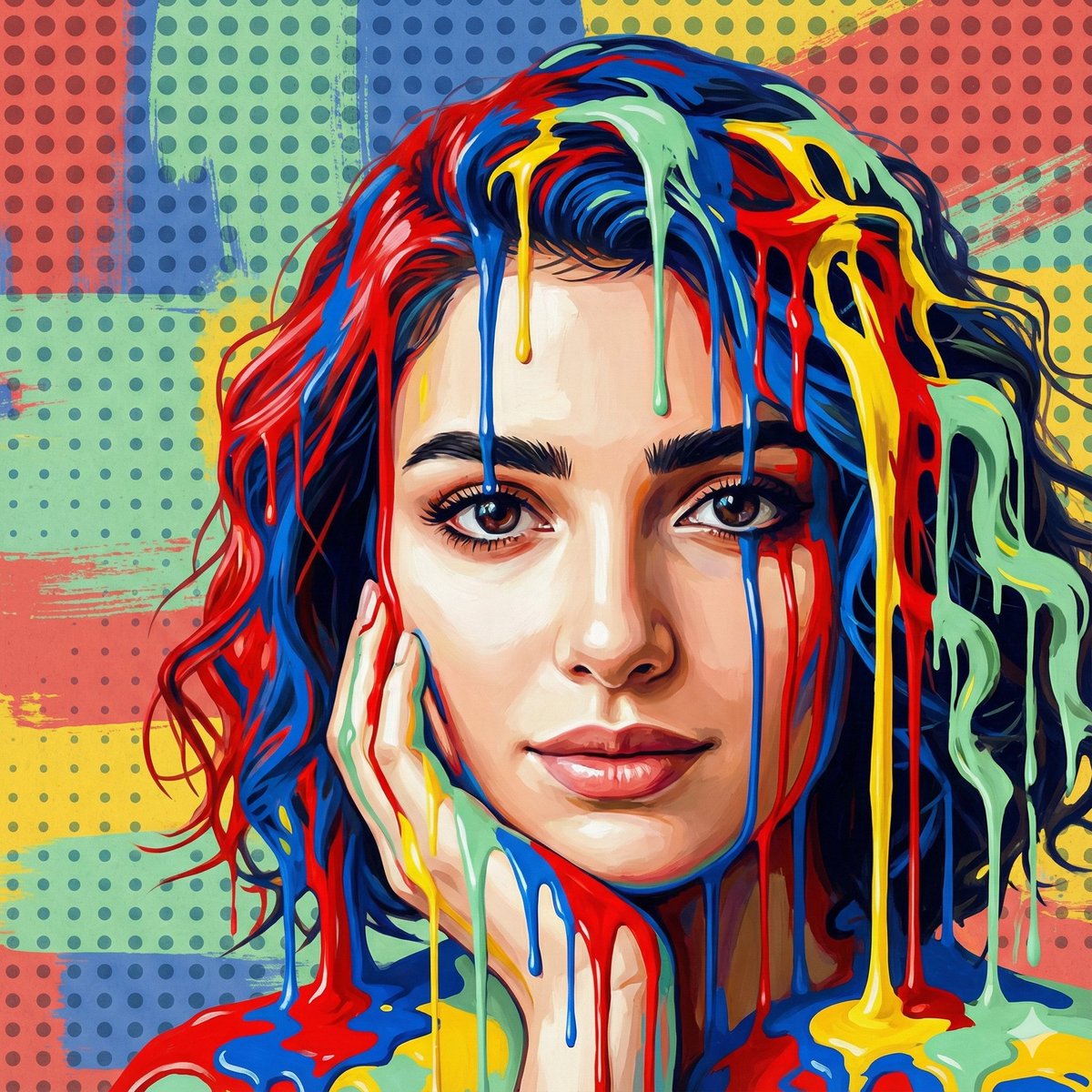 Pop Art AI 图像提示词
