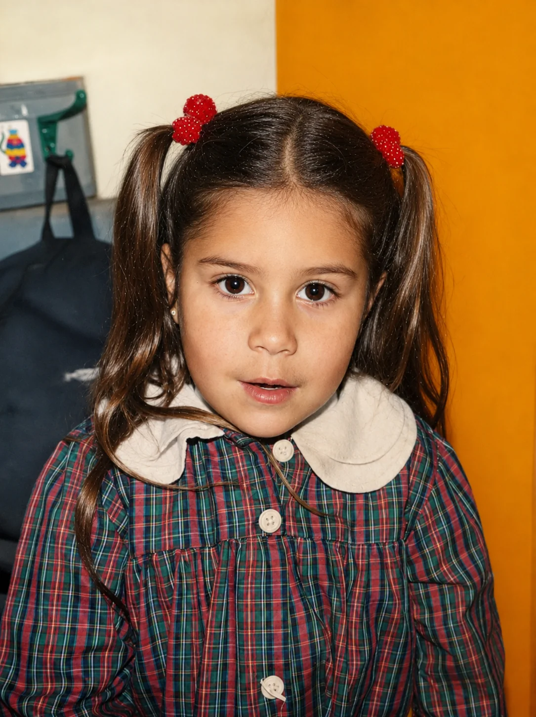 Bringing back a childhood photo: AI-restored photo